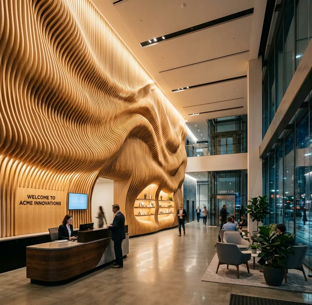 Art Installation - Parametric Wall