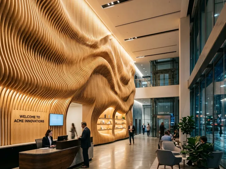 Art Installation - Parametric Wall