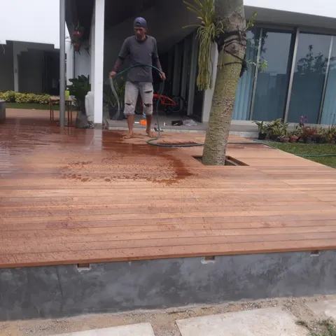 Pekerjaan Decking & pergola oleh Jasa Kayu Profesional