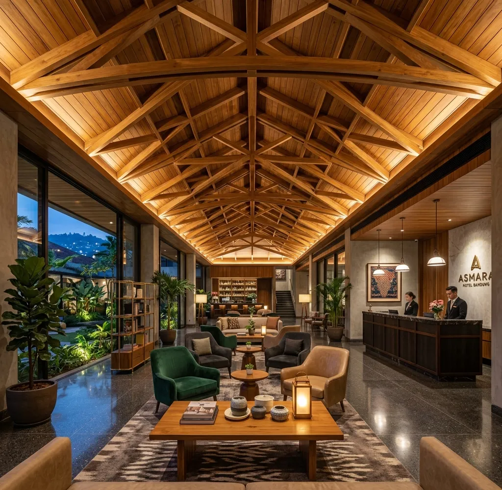 Hotel Boutique Bandung - Lobby Ceiling