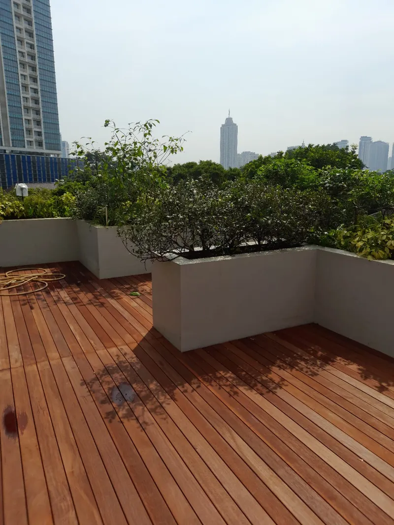 Cafe Artisan Jakarta - Decking Outdoor