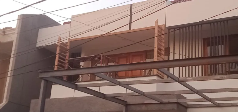 Kanopi Kayu Bengkirai Pejaten Barat Jakarta Selatan