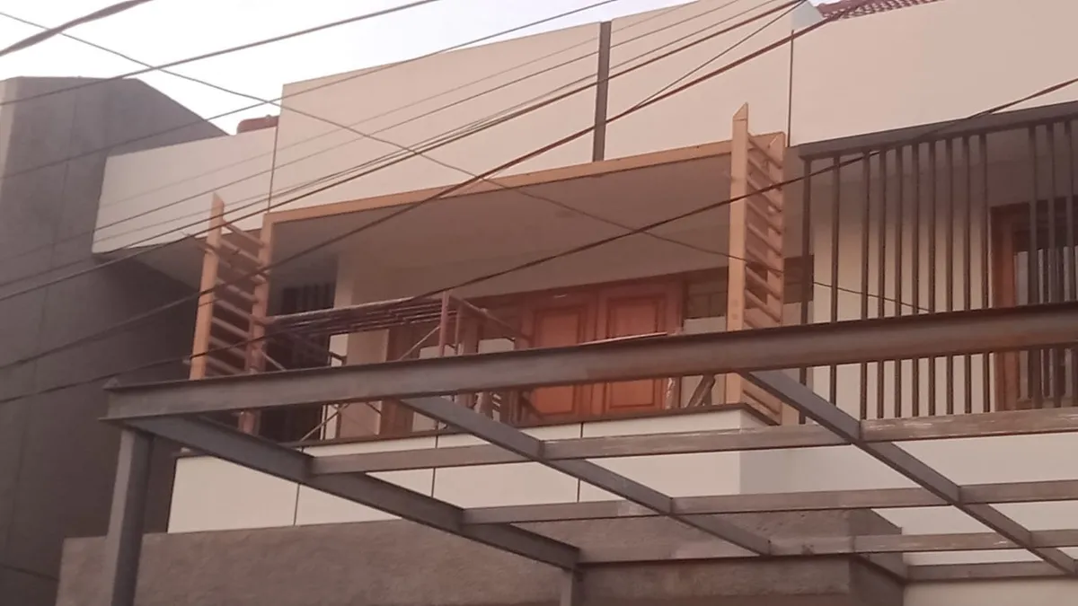 Kanopi Kayu Bengkirai Pejaten Barat Jakarta Selatan