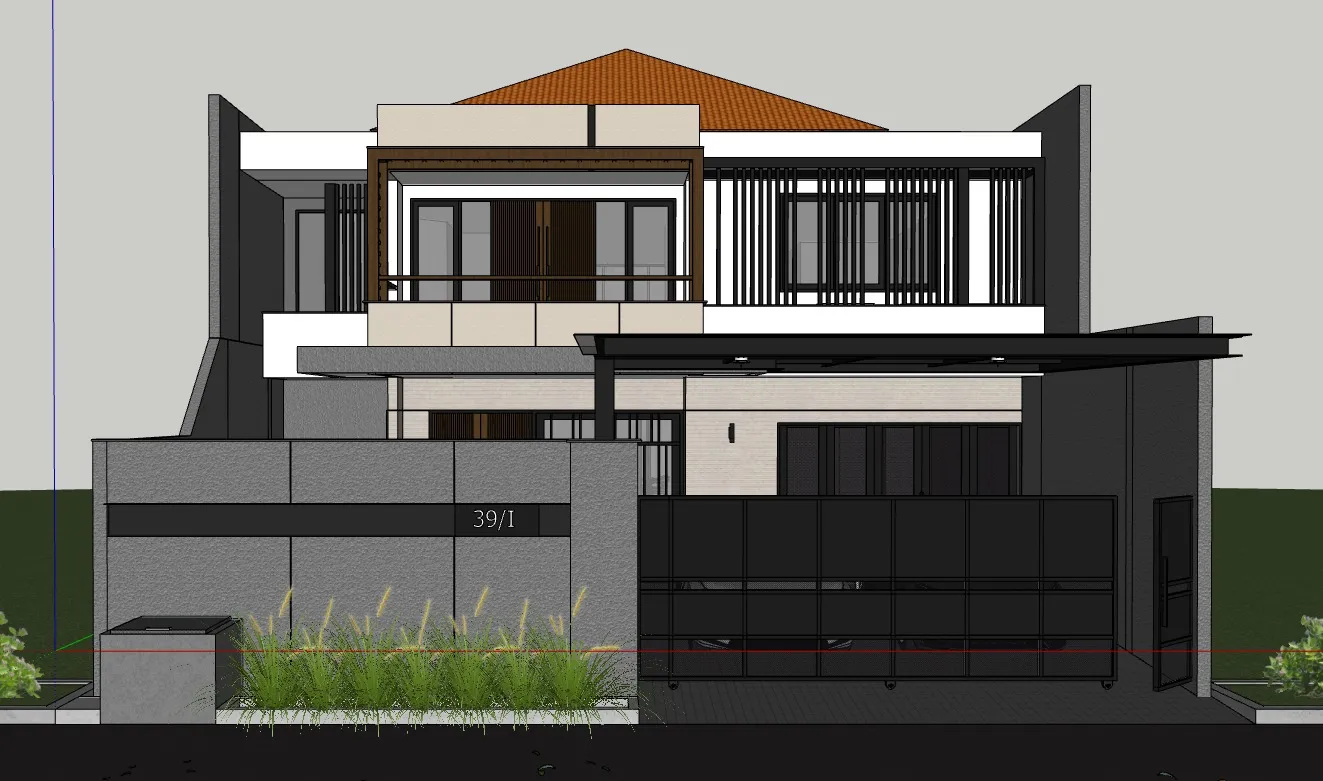 Kanopi Kayu Bengkirai Pejaten Barat Jakarta Selatan - dokumentasi proyek 5