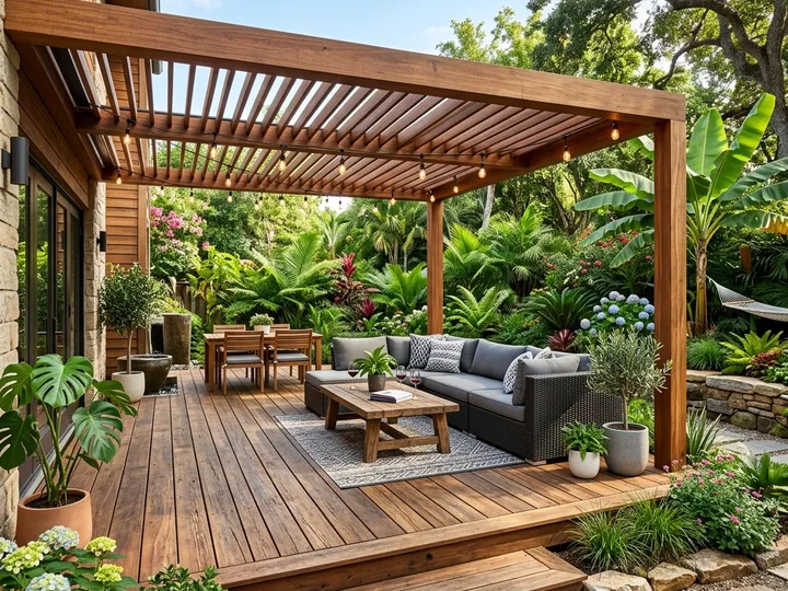 Cafe Artisan Jakarta - Decking Outdoor