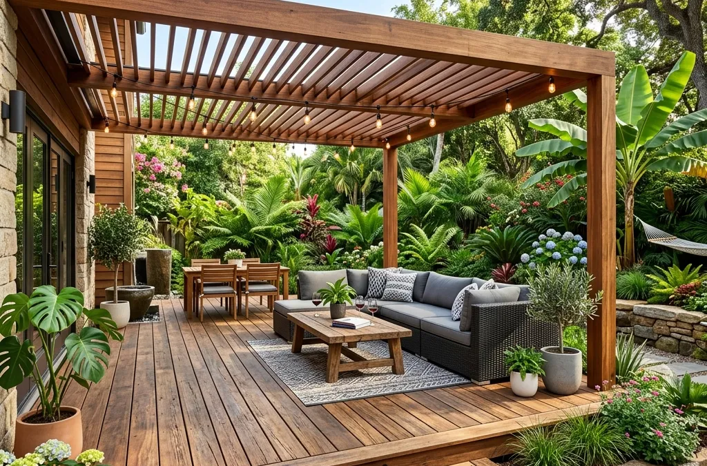 Cafe Artisan Jakarta - Decking Outdoor